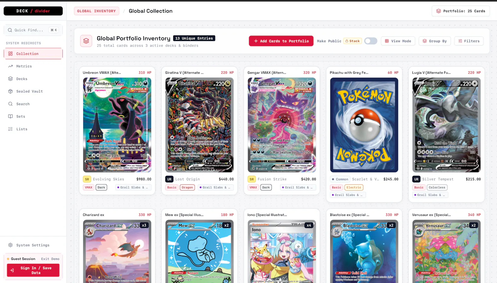 Deck Divider screenshot 2