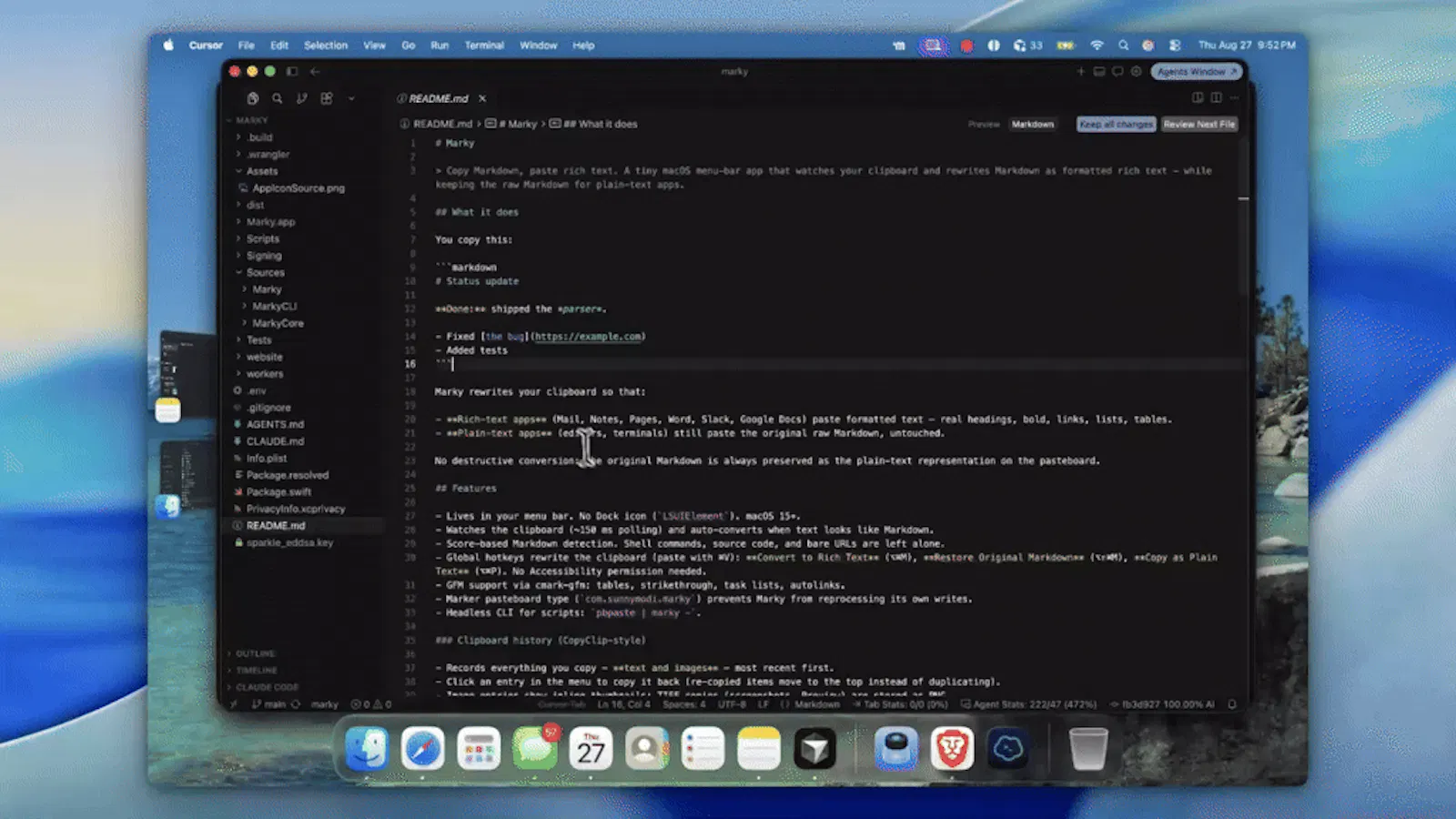 Marky screenshot 1 (video preview)