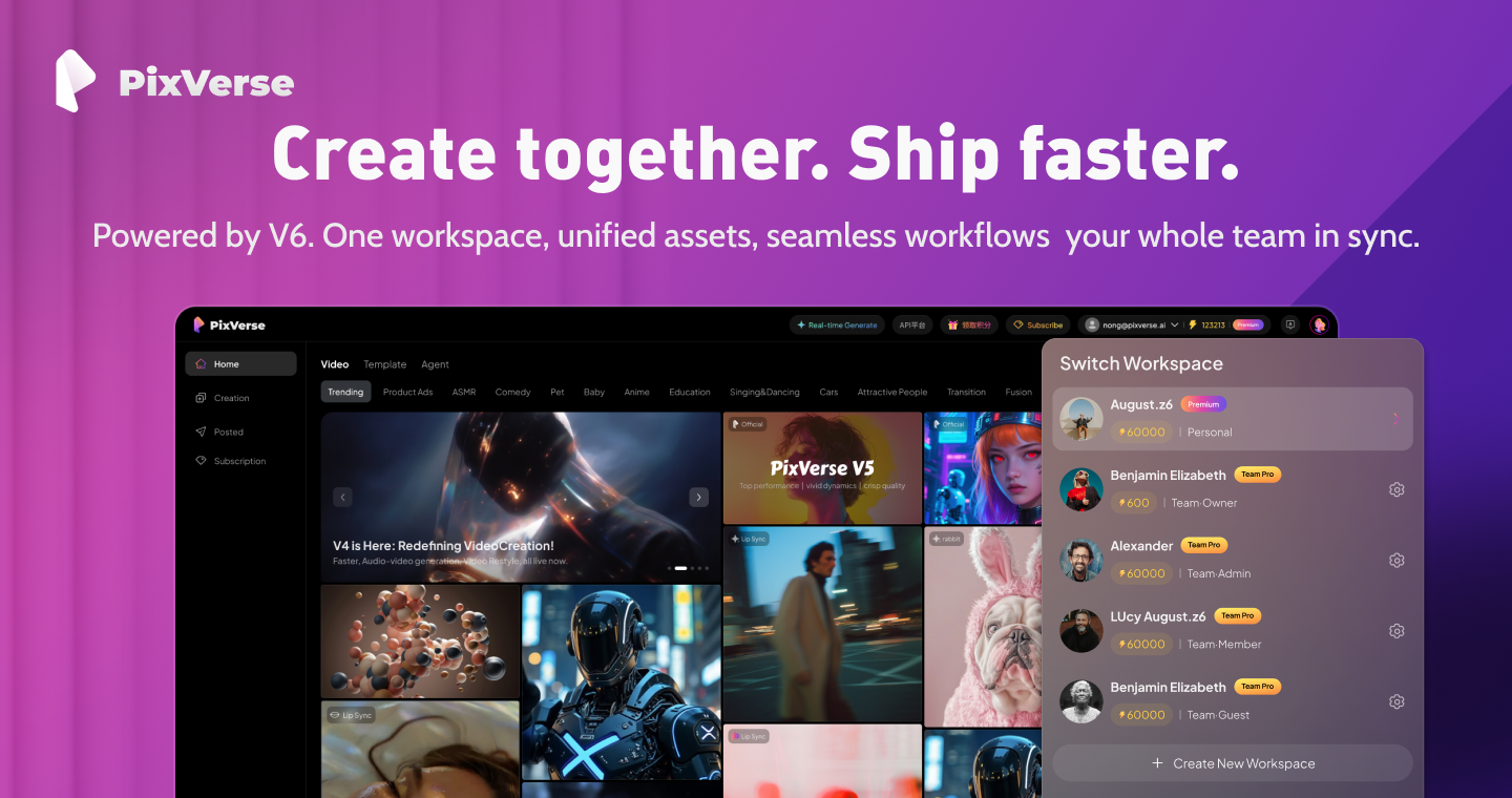PixVerse V6 gallery image