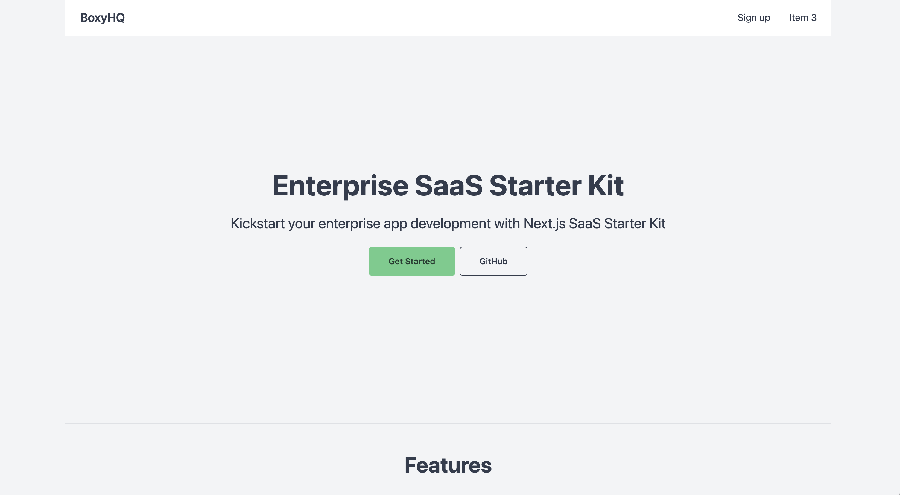 Kit Starter SaaS yang sedia ada media 1