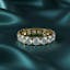 Aurora round diamond eternity band