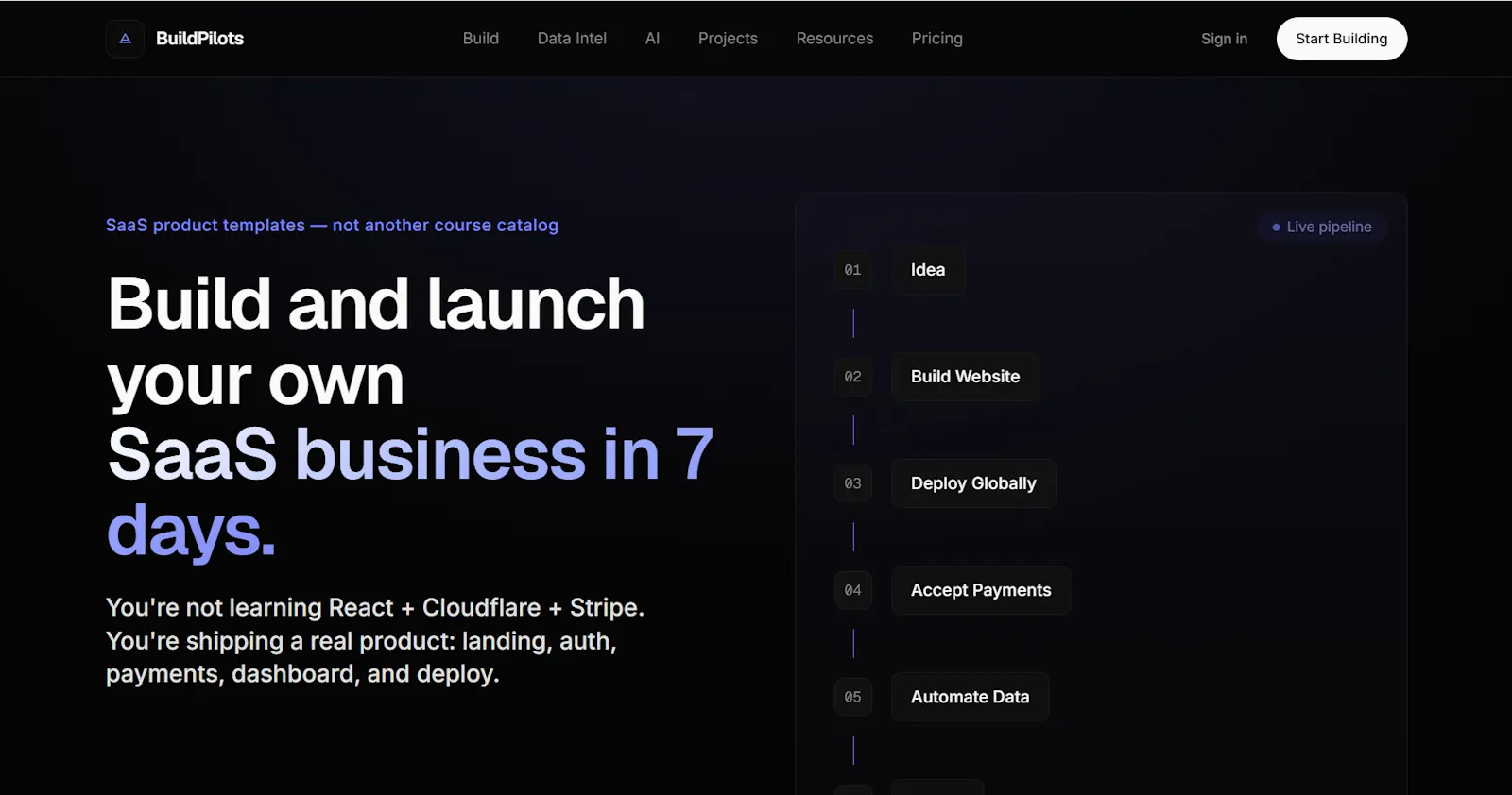 BuildPilots screenshot 1