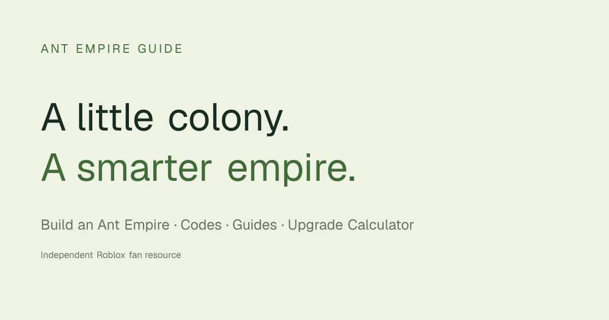 Ant Empire Guide gallery image