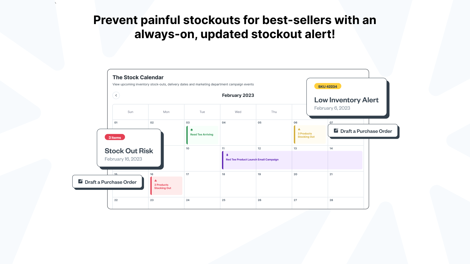 Centro Inventory Calendar - Инвентаризация, прогнозируемые в 3 щелчка медиа 3
