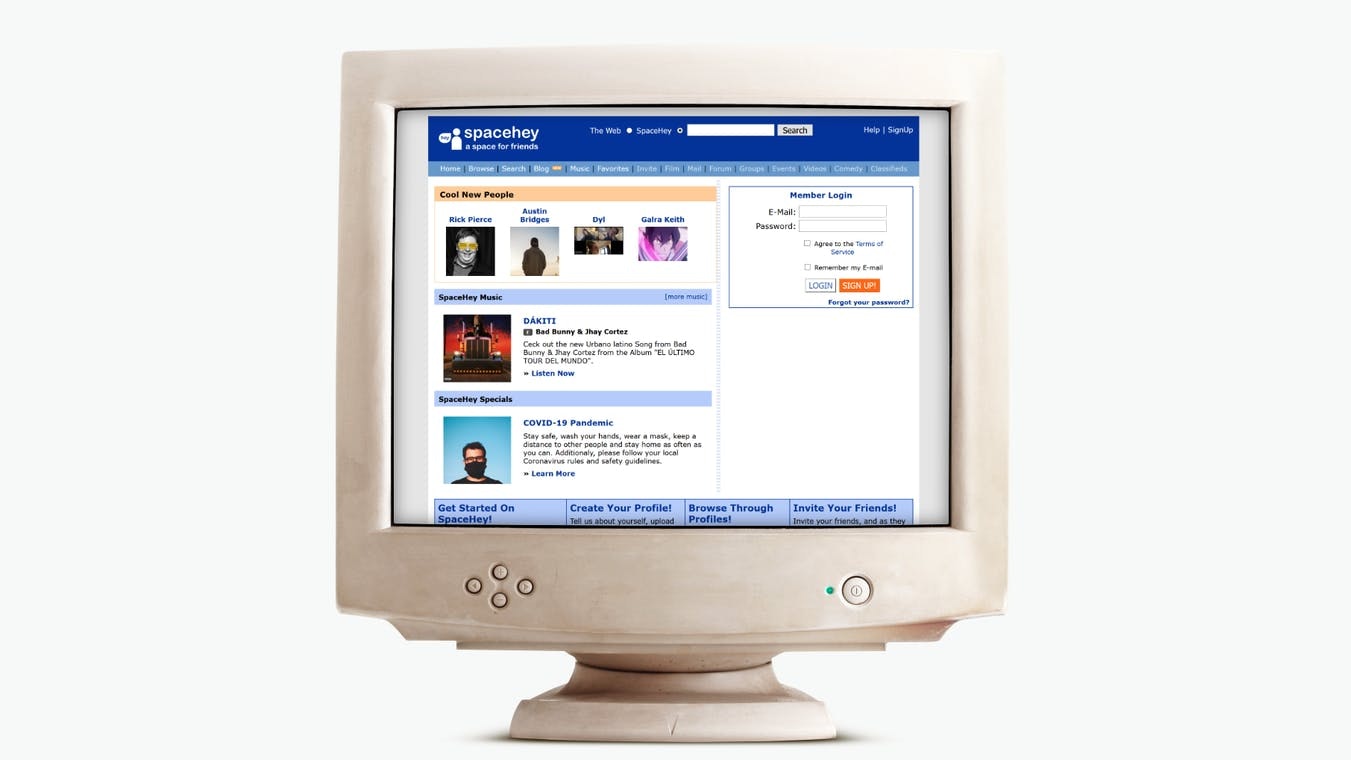 OG Myspace is back 👥