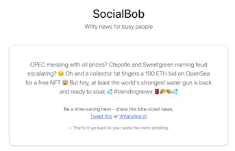 SocialBob News gallery image