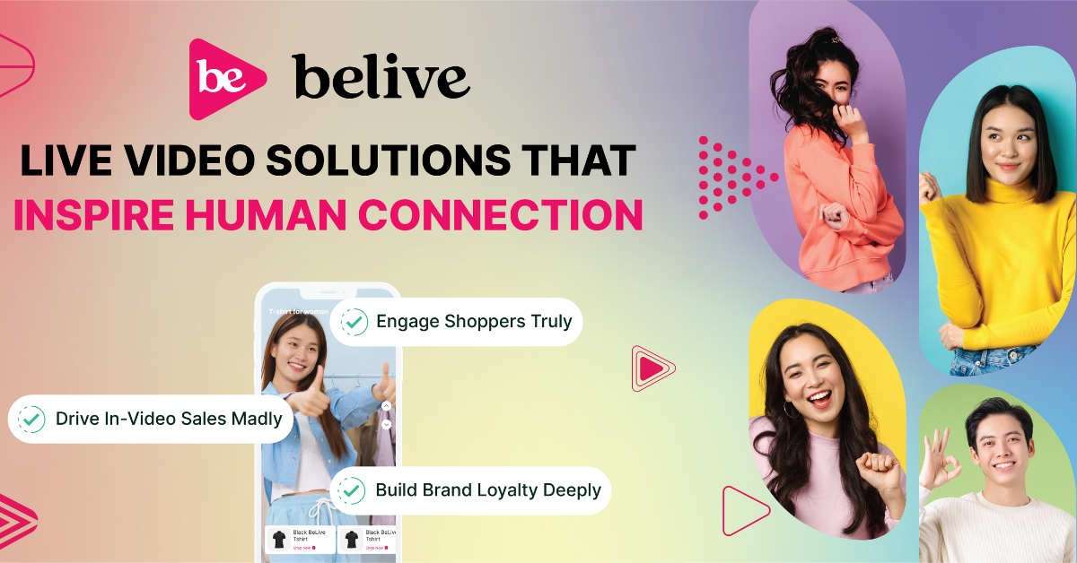 BENTIVE APPLICAZIONE DI RETTAGLIO ONLINE - Soluzioni video in diretta e shoppabili interattive per le imprese media 4