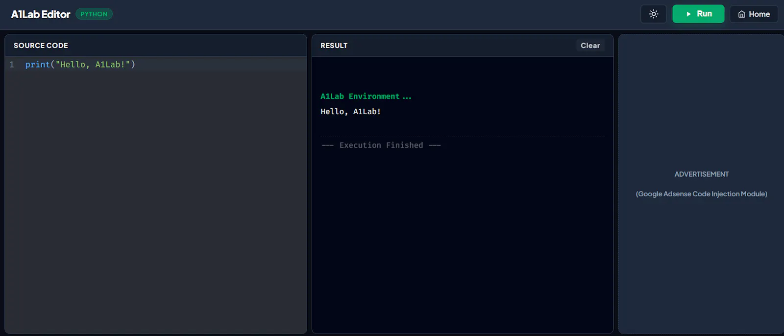 A1Lab screenshot 1