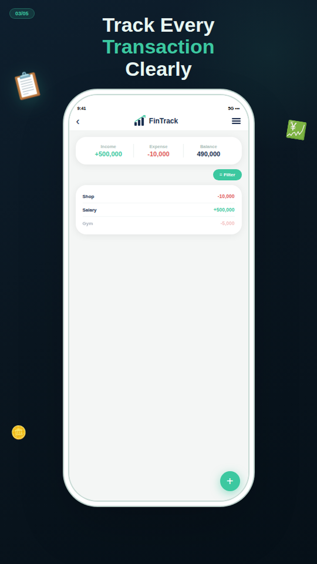 FinTrack - Expense Tracker media 3