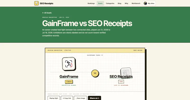 SEO Receipts screenshot 5