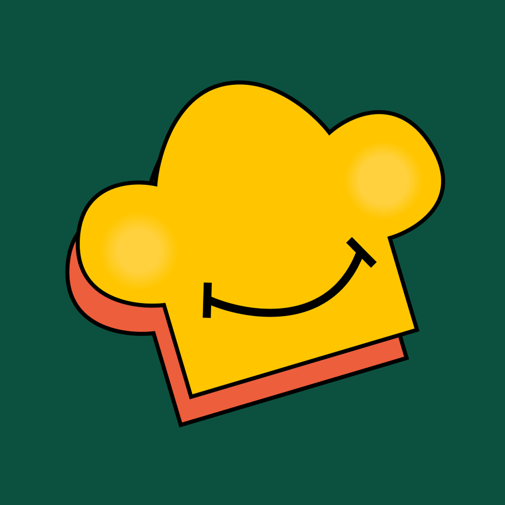 Cook Paddy: Extract any Recipe, anywhere - Product Hunt launch logo and brand identity