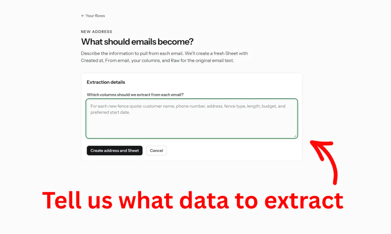 SaveToSheets screenshot 2