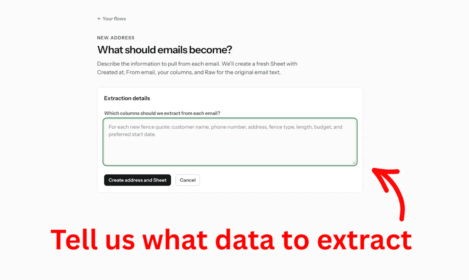 SaveToSheets screenshot 3