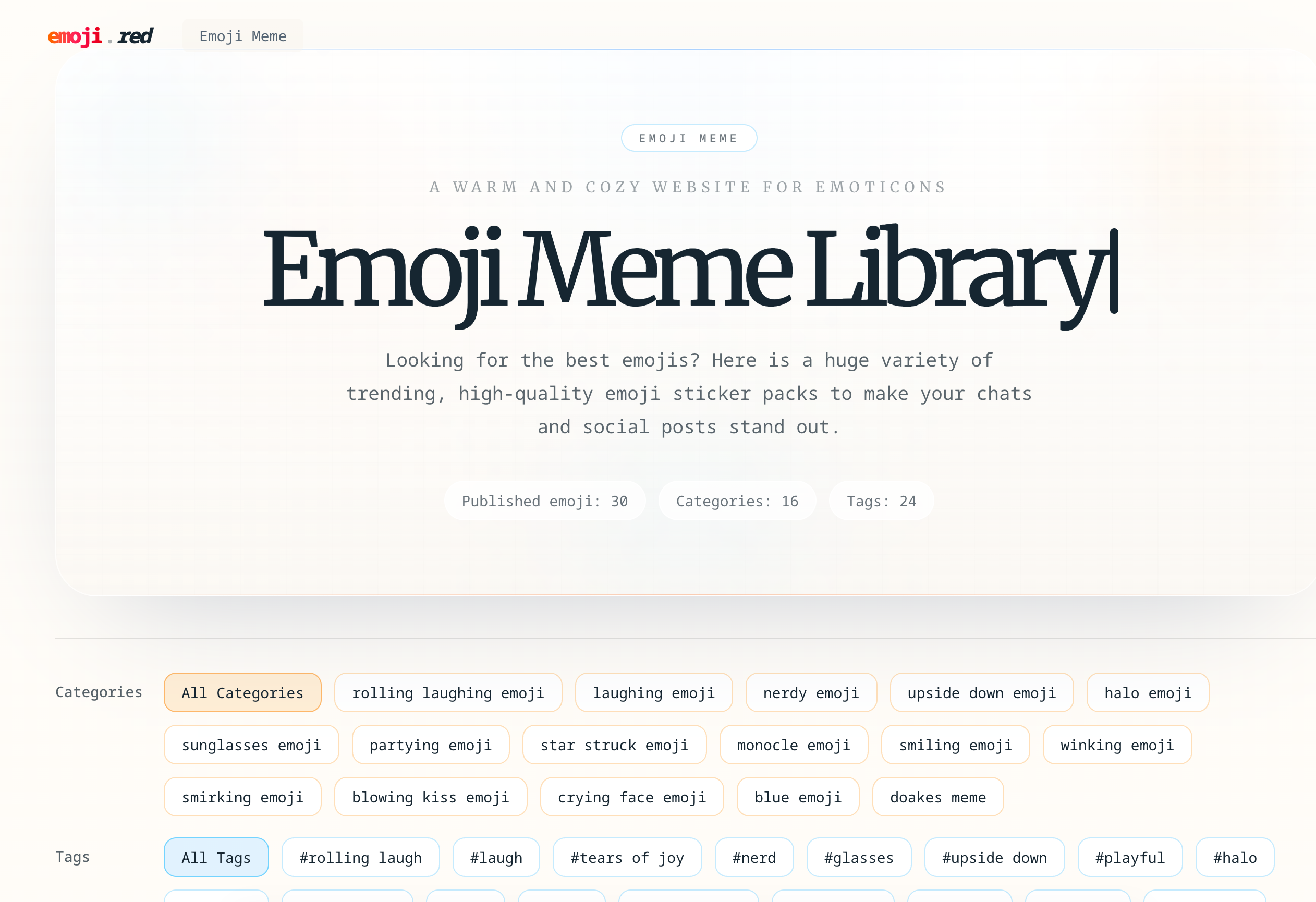 Emoji Red gallery image