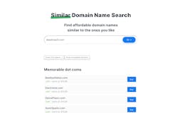 Smartynames Similar Domain Name Search media 3