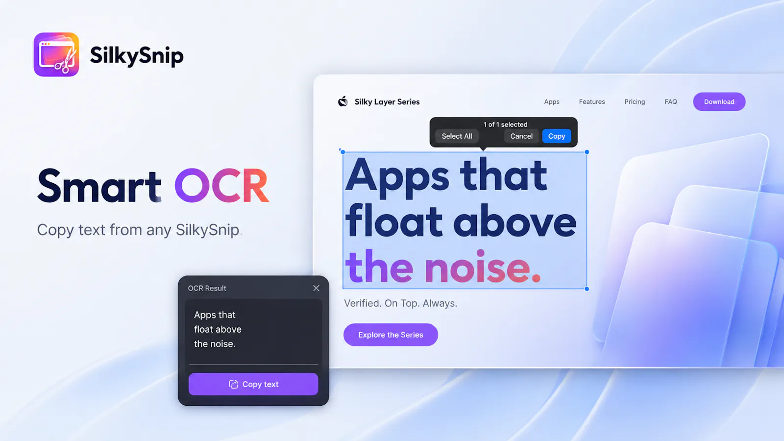 SilkySnip screenshot 1