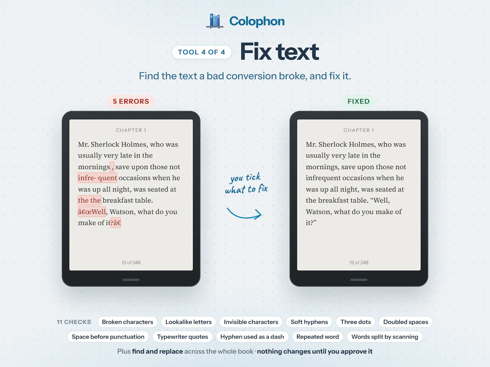 Colophon screenshot 5