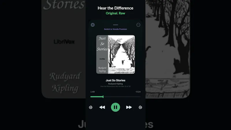 Voxelle - Librivox with premium audio screenshot 1 (video preview)