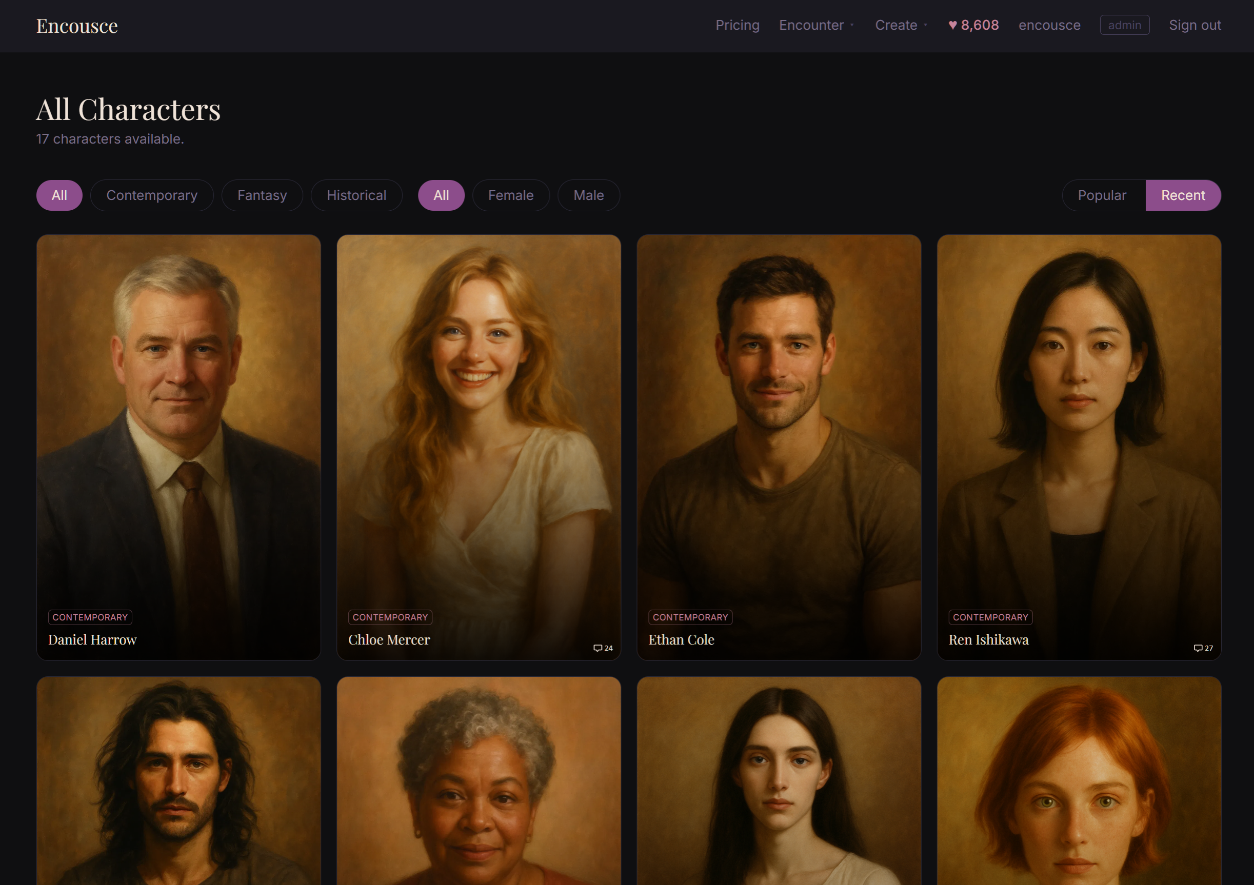 Encousce — Step into a scene. gallery image