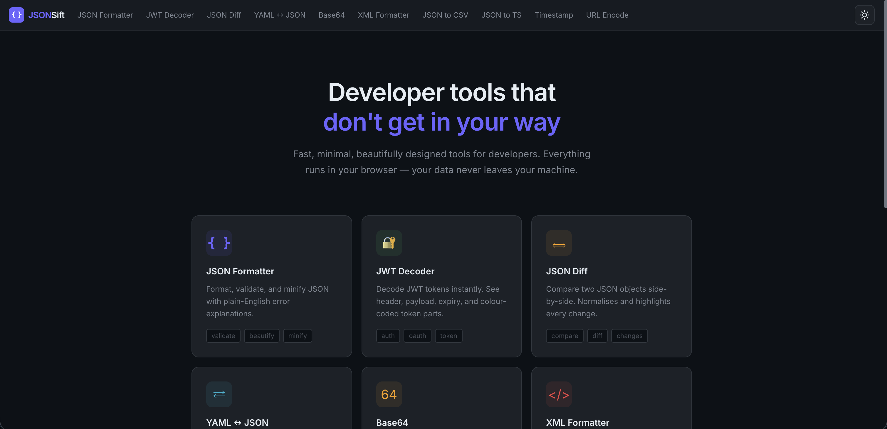 JSONSift gallery image