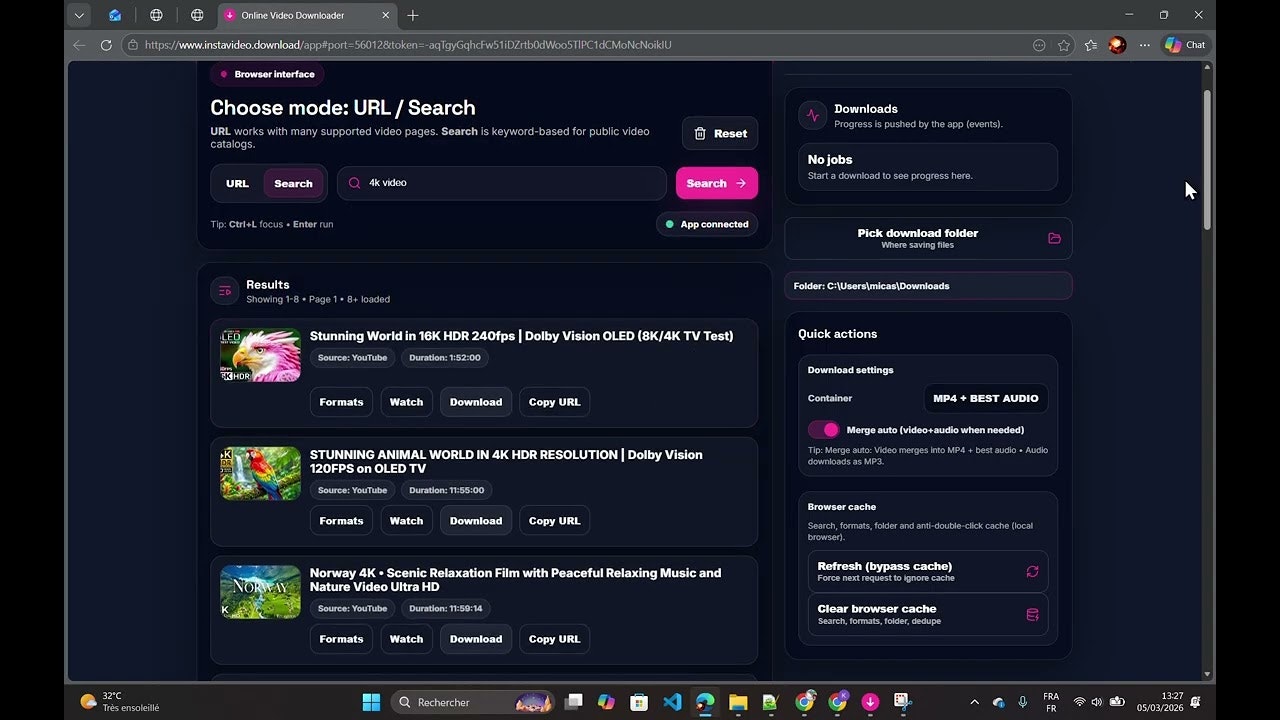 Online Video Downloader media 1