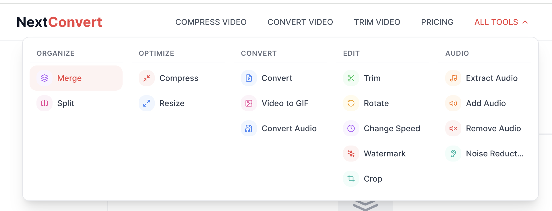 NextConvert - Online Media Converter gallery image