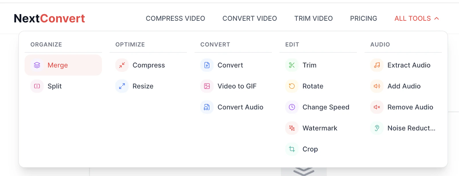 NextConvert - Online Media Converter screenshot 3
