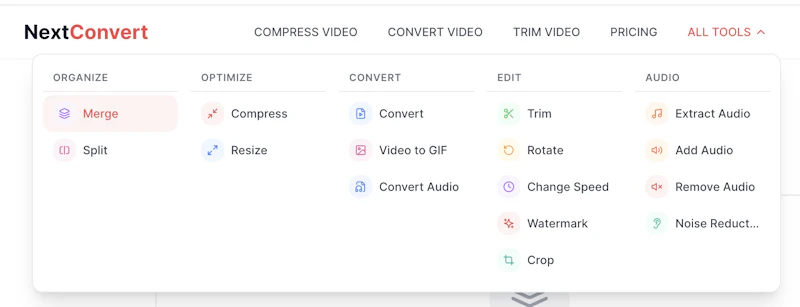 NextConvert - Online Media Converter screenshot 3