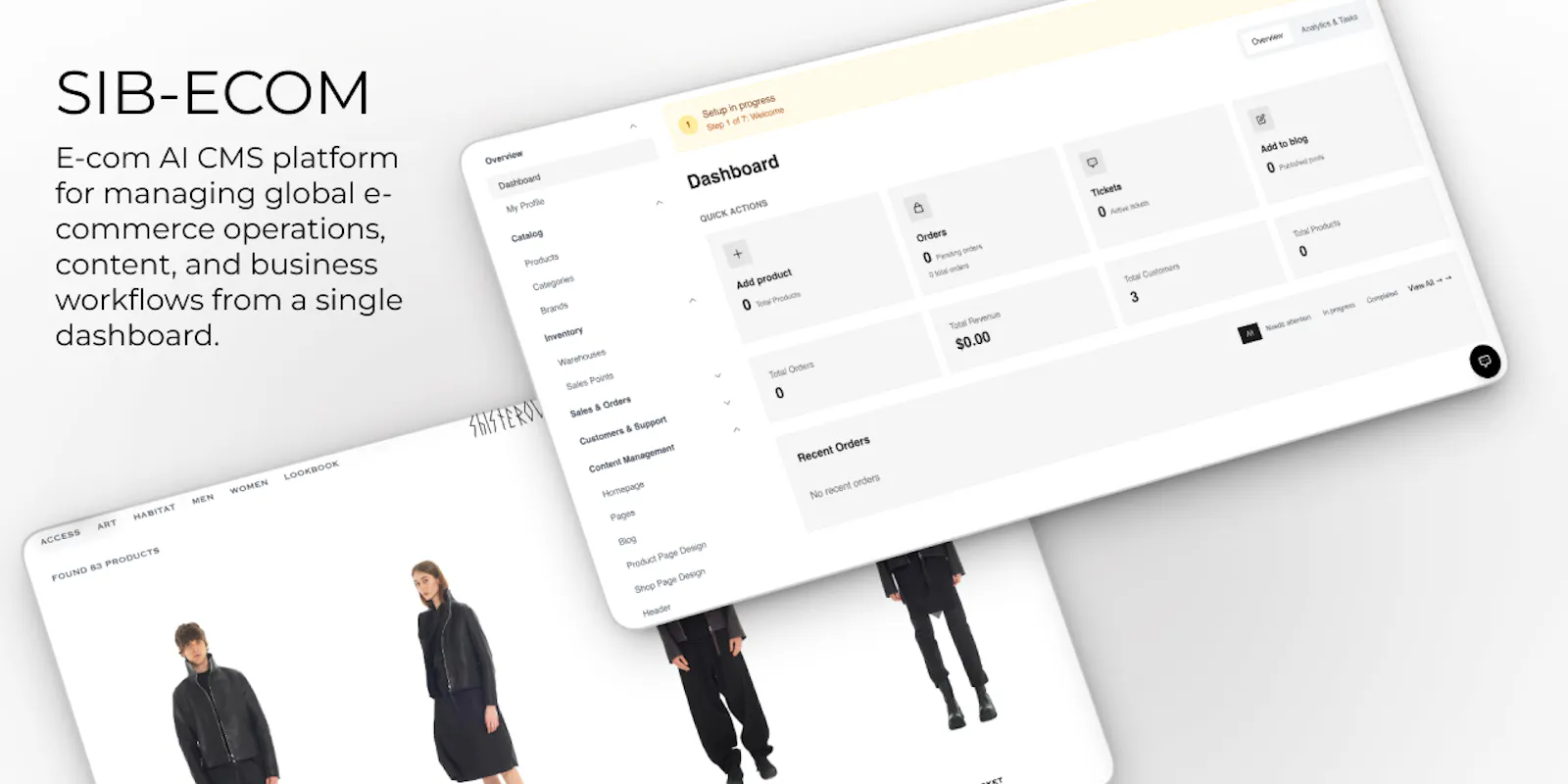 SIB-ECOM AI PLATFORM screenshot 1