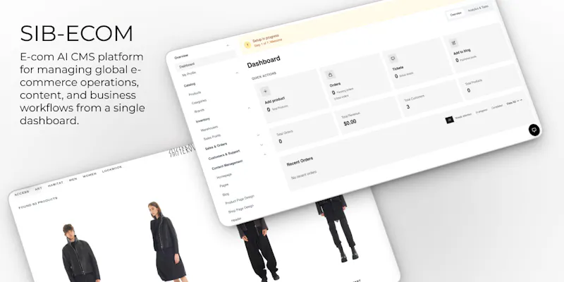 SIB-ECOM AI PLATFORM screenshot 1