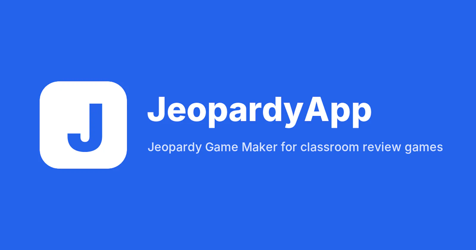 JeopardyApp screenshot 1