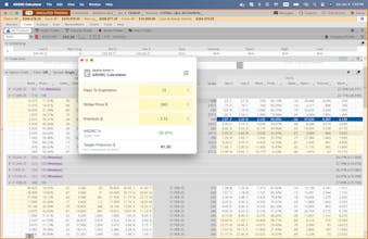 Option Seller's ARORC Calculator gallery image