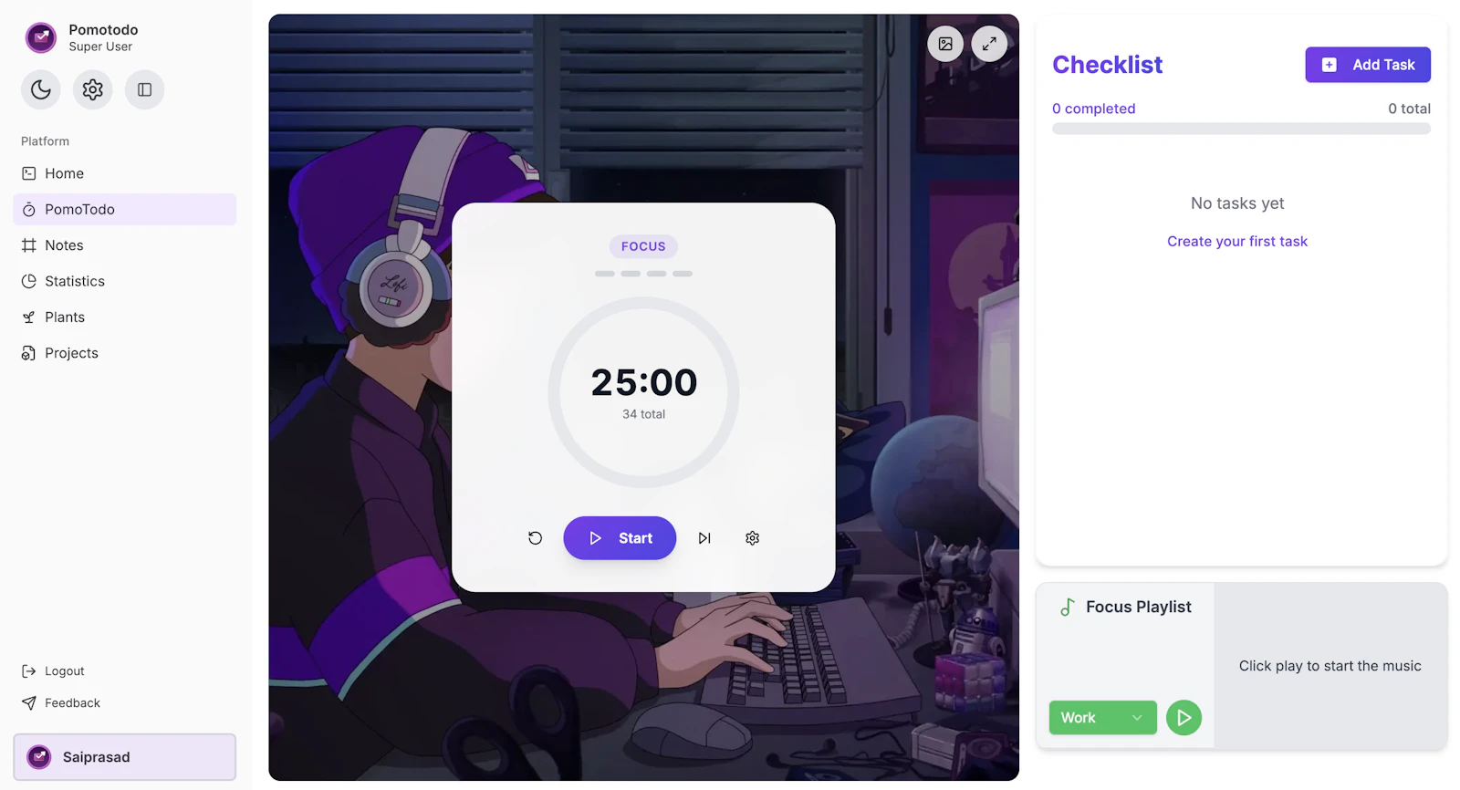 PomoTodo screenshot 2