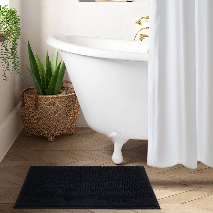 Non Slip Bath Mat Soft Chenille gallery image