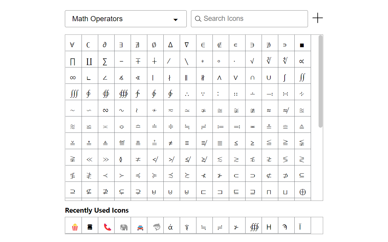 Special Characters Chrome Add-on gallery image