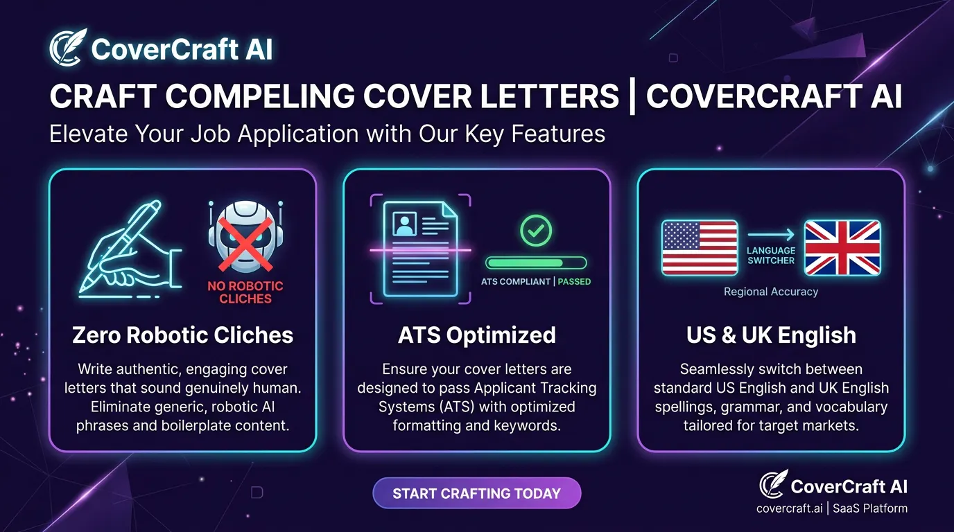 CoverCraft AI screenshot