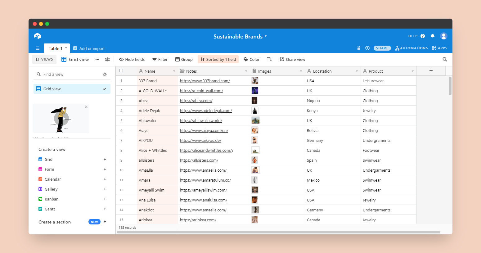Eco-Catalogue gallery image