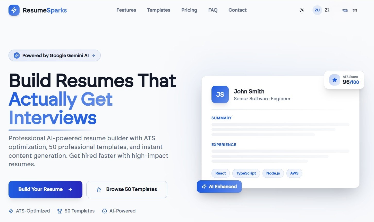 ResumeSparks gallery image