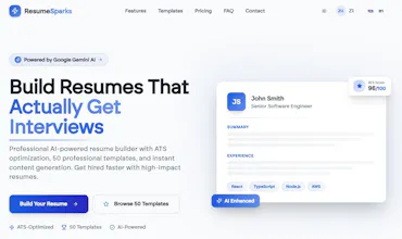 ResumeSparks gallery image