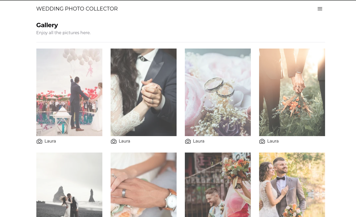 Collecteur de photos de mariage media 2