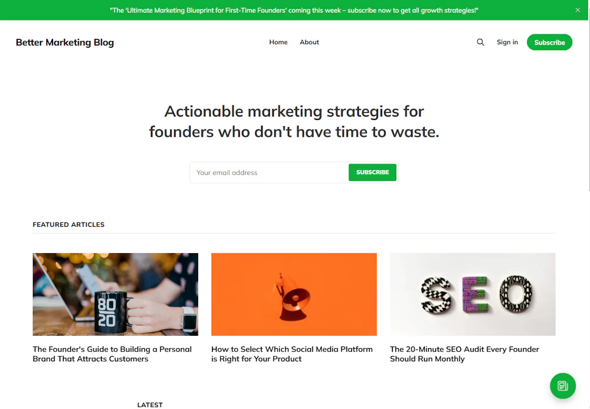 Better Marketing Blog