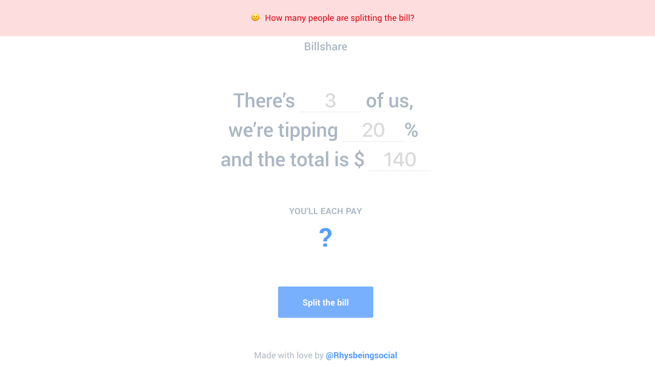 Billshare gallery image