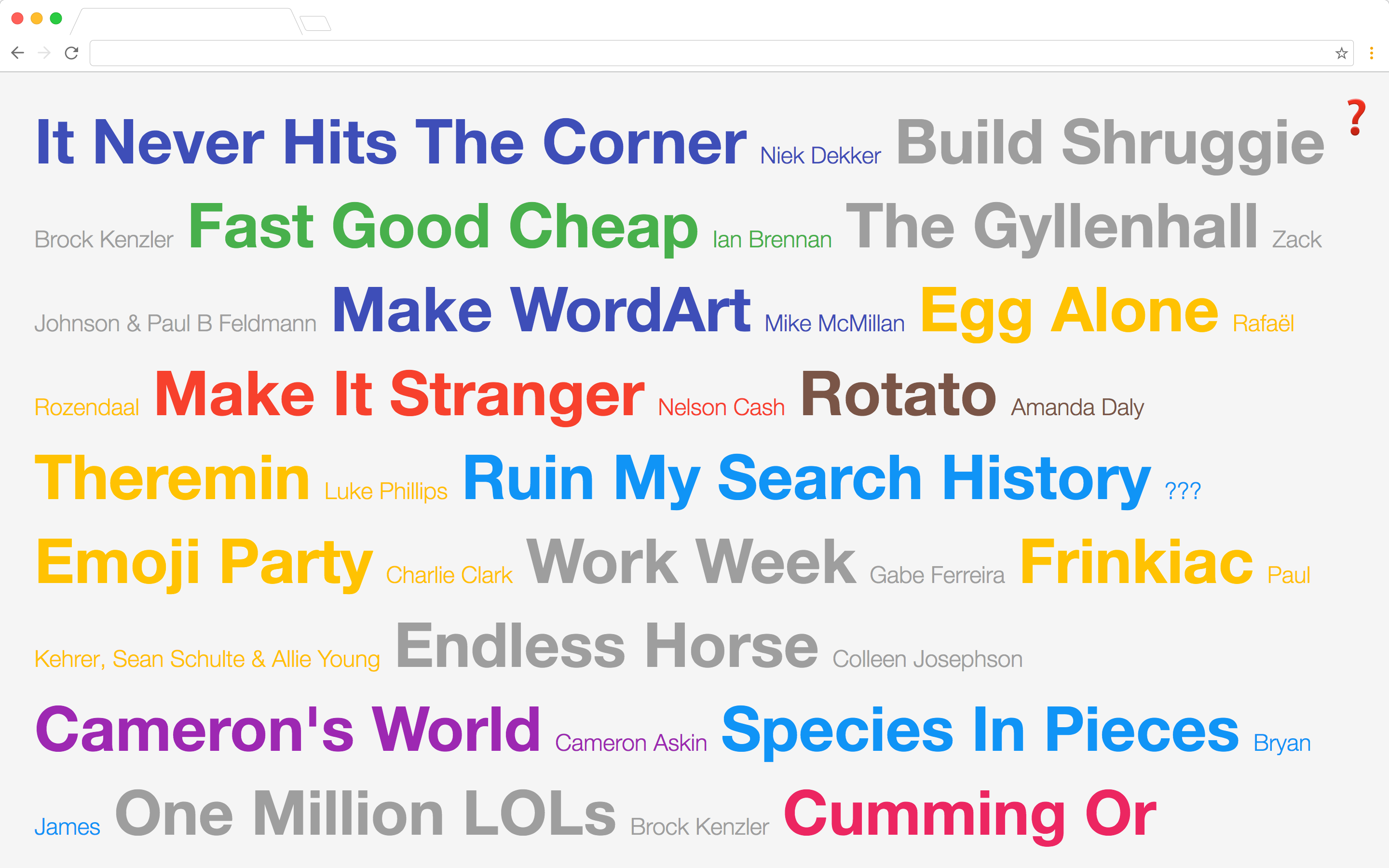 Cool Side Projects gallery image