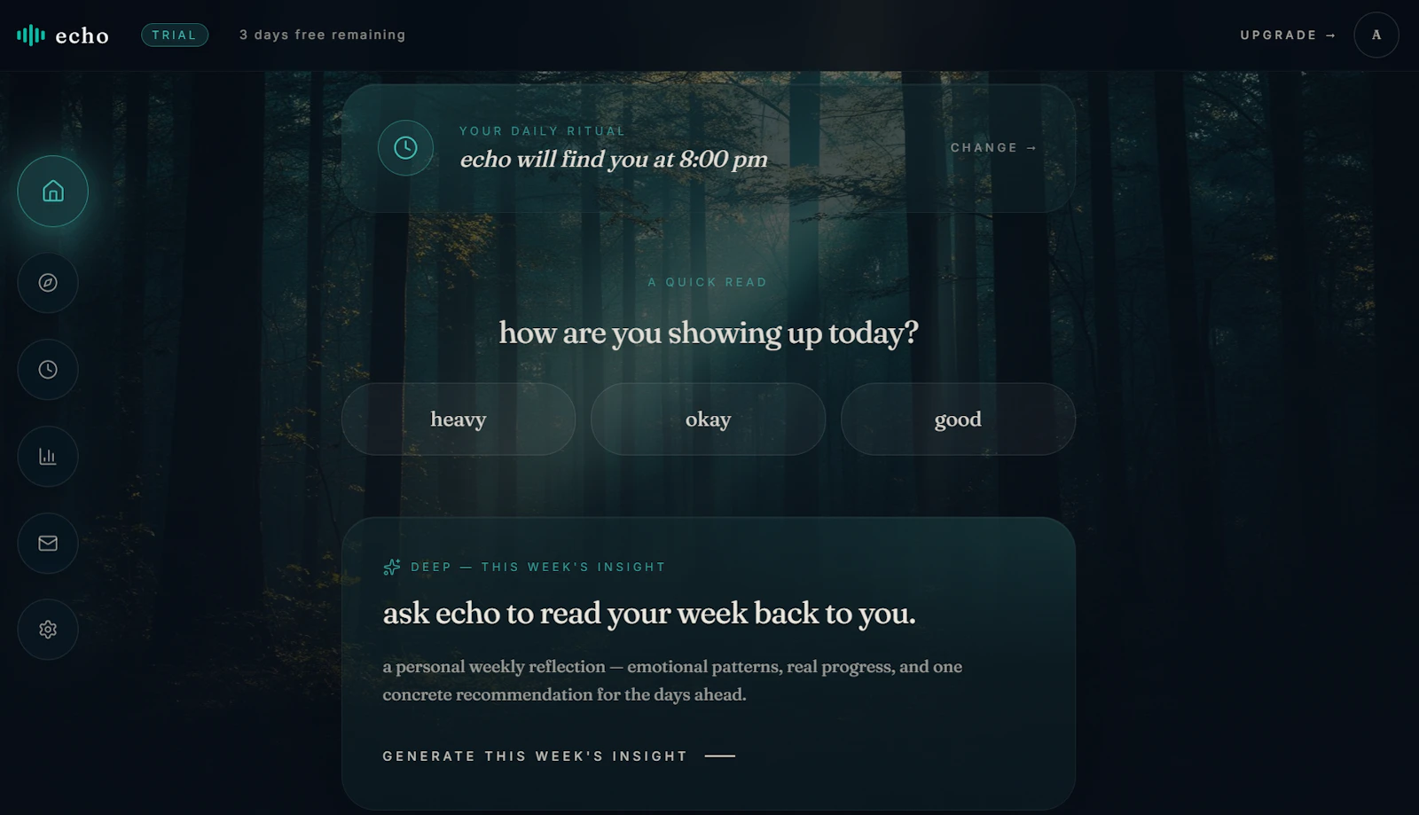 Echo — Your Daily Emotional Reset screenshot 2