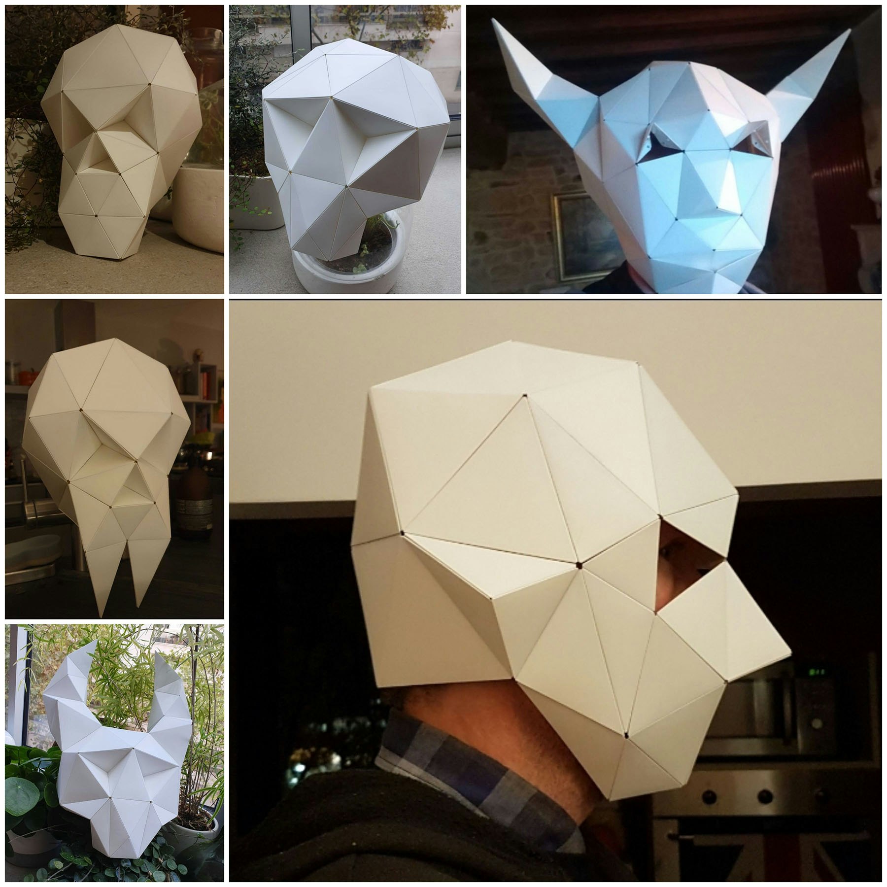 Carapace: prima puzzle 3D di origami fai -da -te media 14
