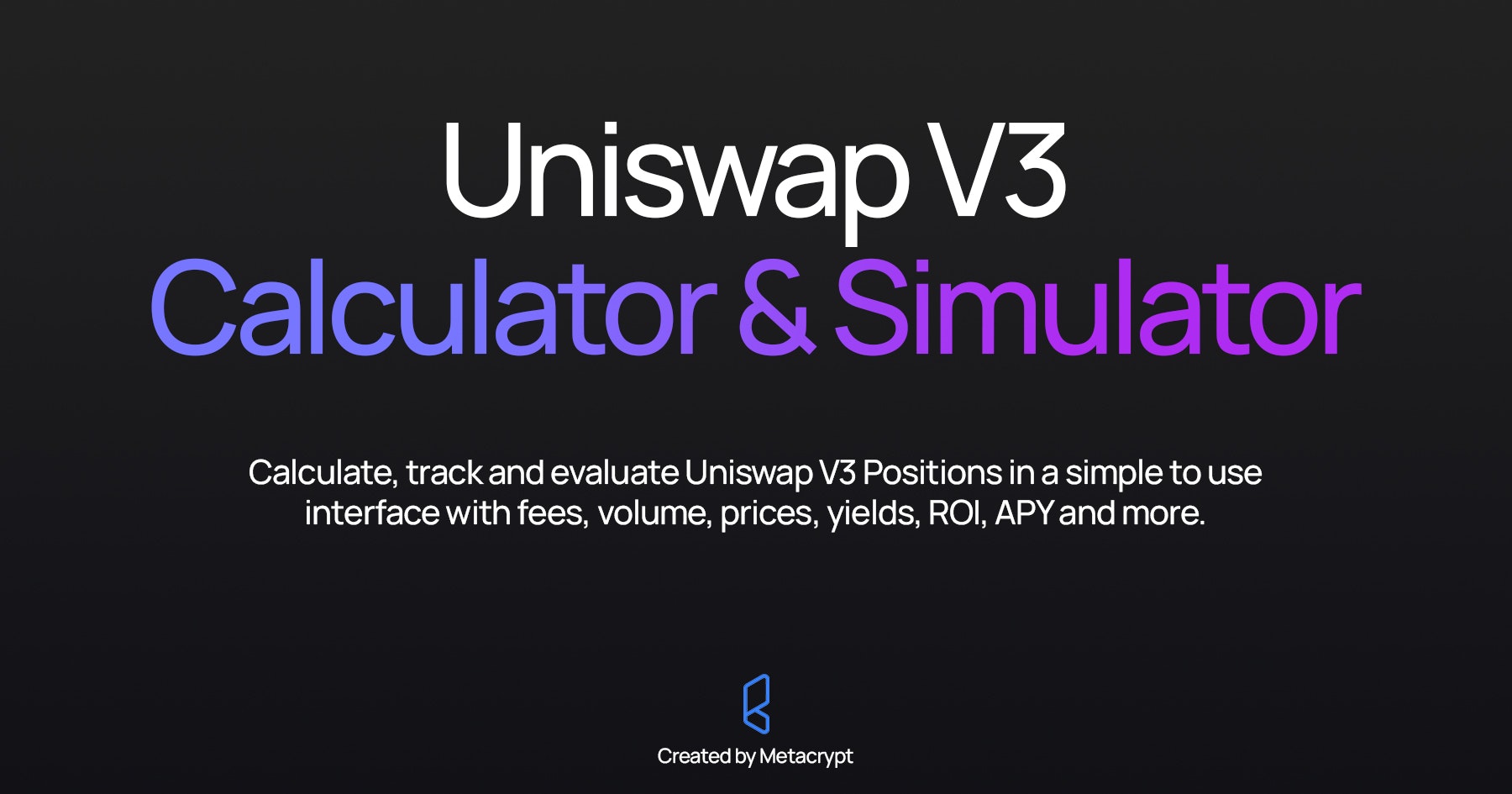 Uniswap V3 Fee Calculator & Simulator gallery image