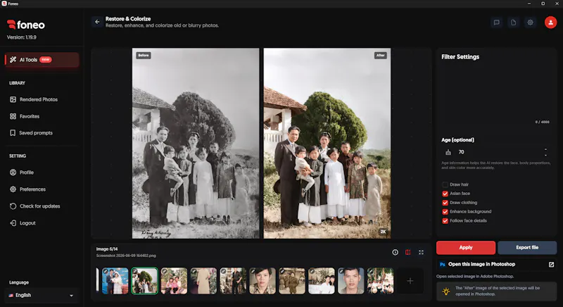 Foneo - AI Photo Editor screenshot 6