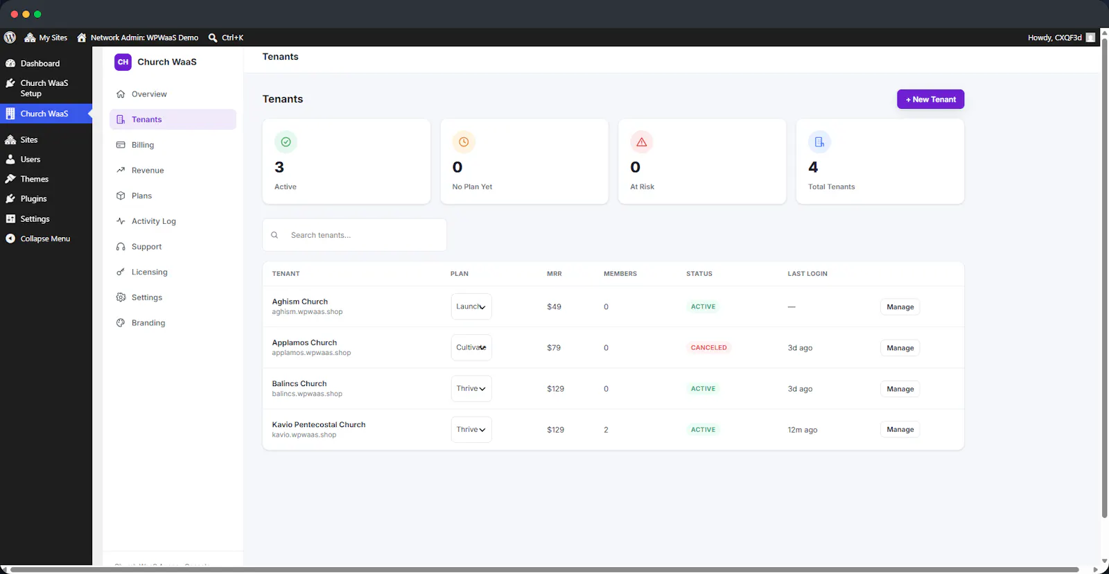 WPWaaS screenshot 14