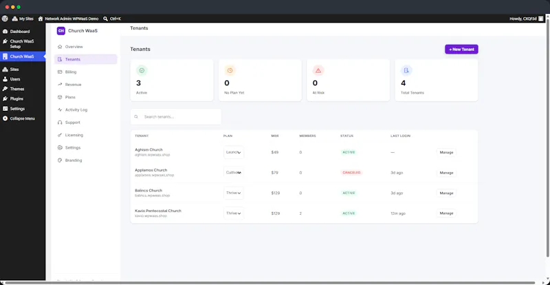 WPWaaS screenshot 14