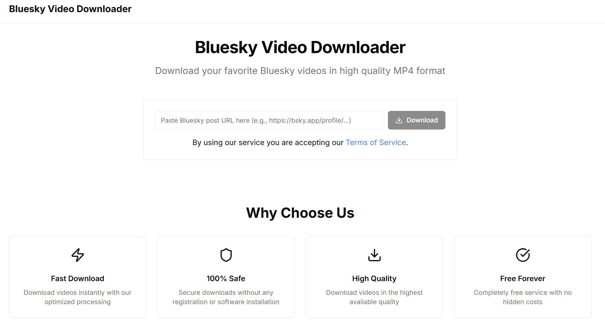 Bluesky Video Downloader media 1